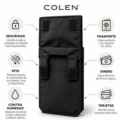 COLEN Hidden Wallet™ | Cartera oculta antirrobo bajo tu ropa