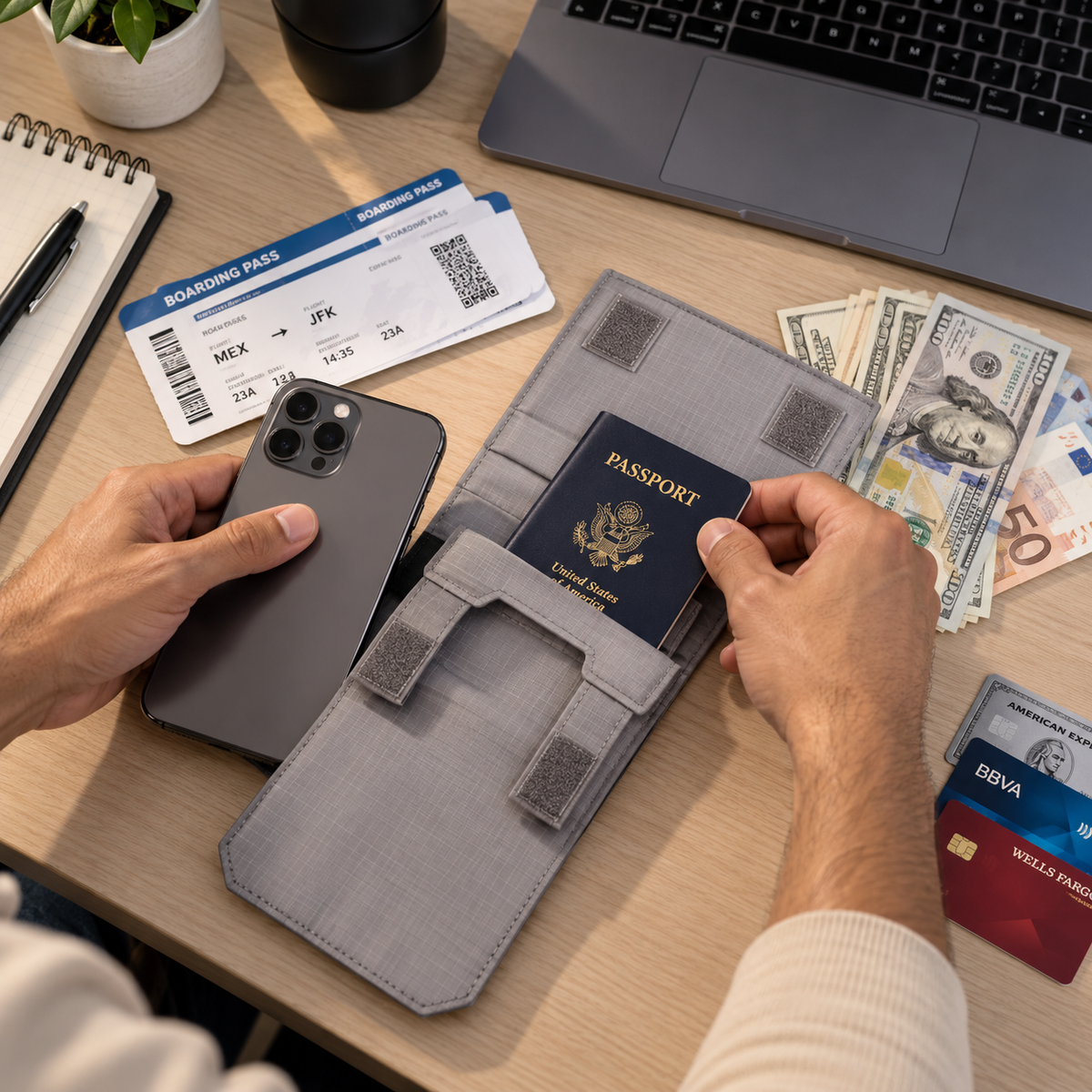 COLEN Hidden Wallet™ | Cartera oculta antirrobo bajo tu ropa